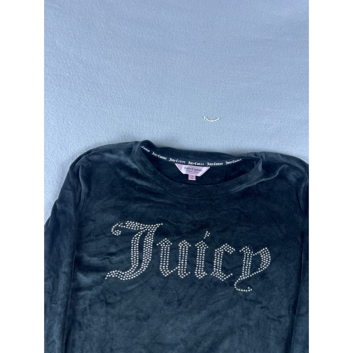Juicy Couture Rhinestone Y2K Sweatshirt - S