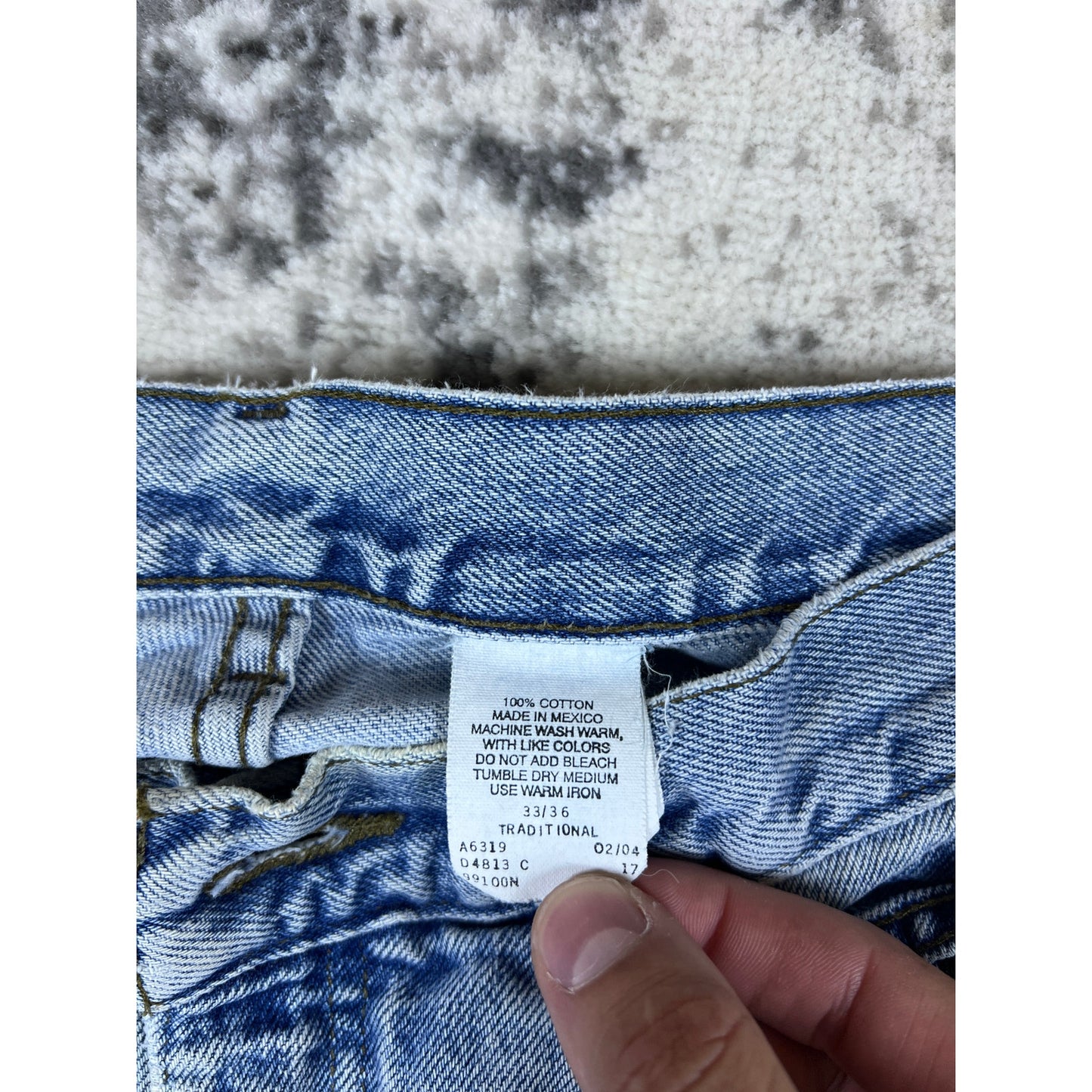Vintage Harley Davidson Denim Blue Pants - 33