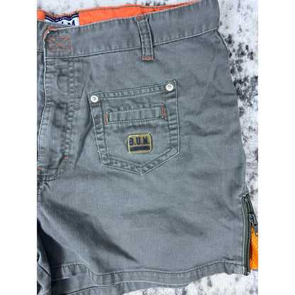 Vintage Green BUM Equiptment Low Rise Shorts - 13