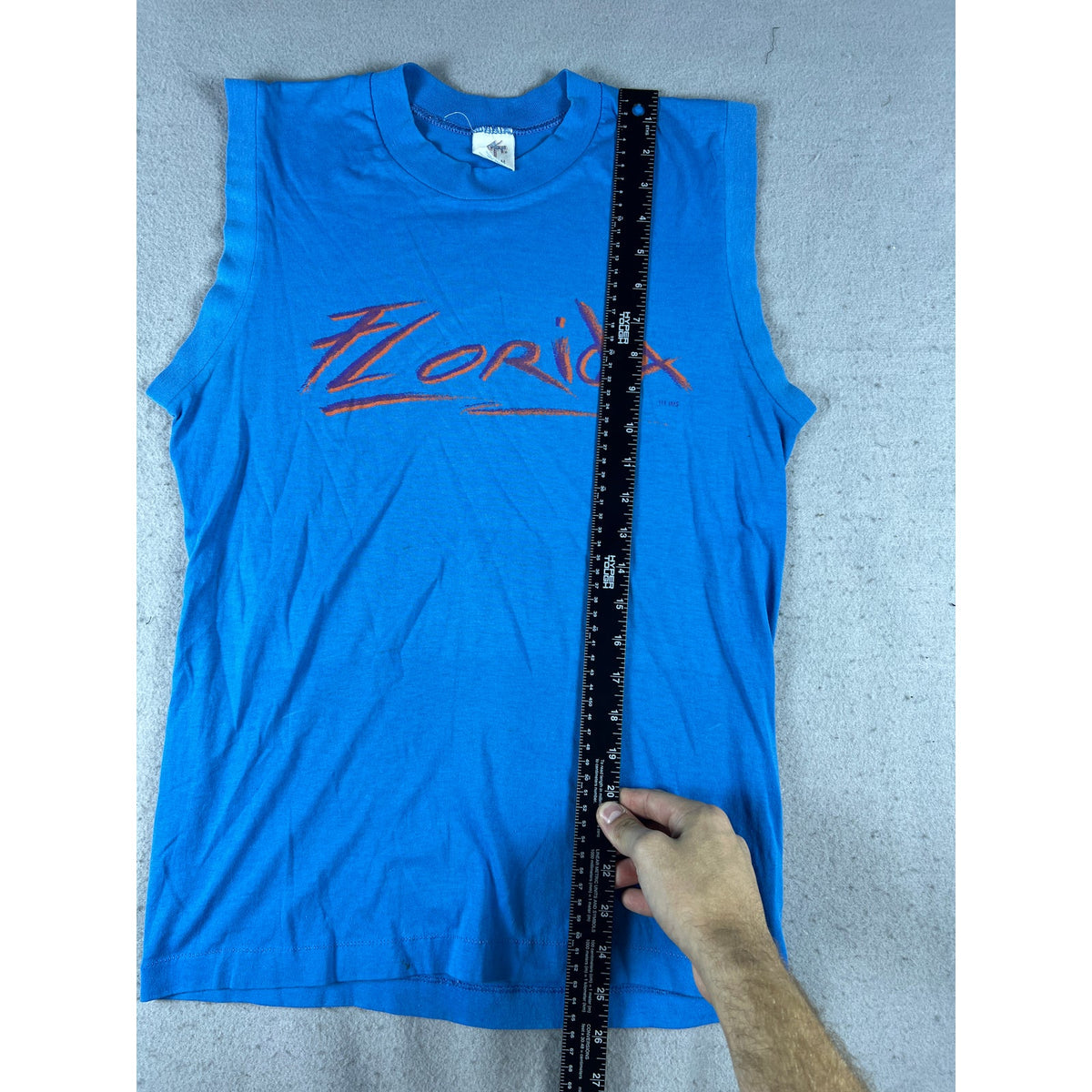 Vintage Tee Jays Florida Tank Top Shirt - M