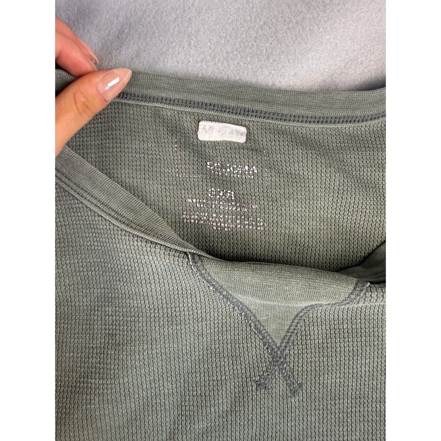 Sonoma Thermal Waffle Knit Shirt - 3XL