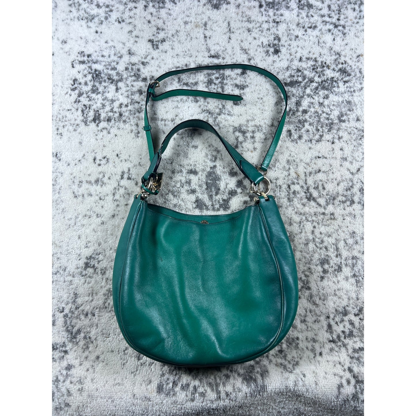 Teal Green COACH Hobo Crossbody/Shoulder Bag