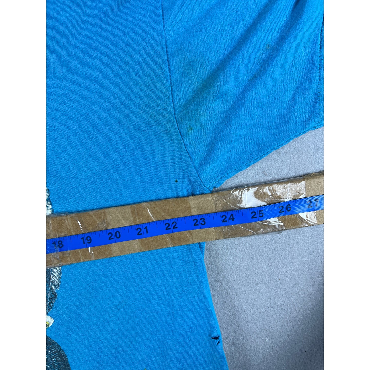 Vintage Blue Harley Davidson Biker Shirt - XL