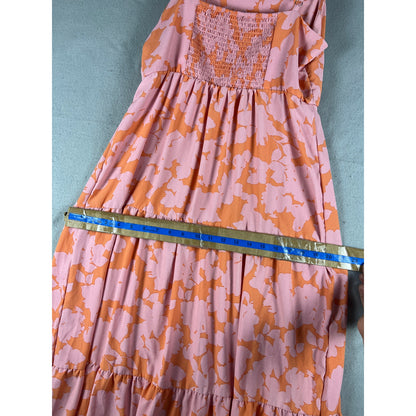 Social Standard by Sanctuary Smocked Midi Dress - L