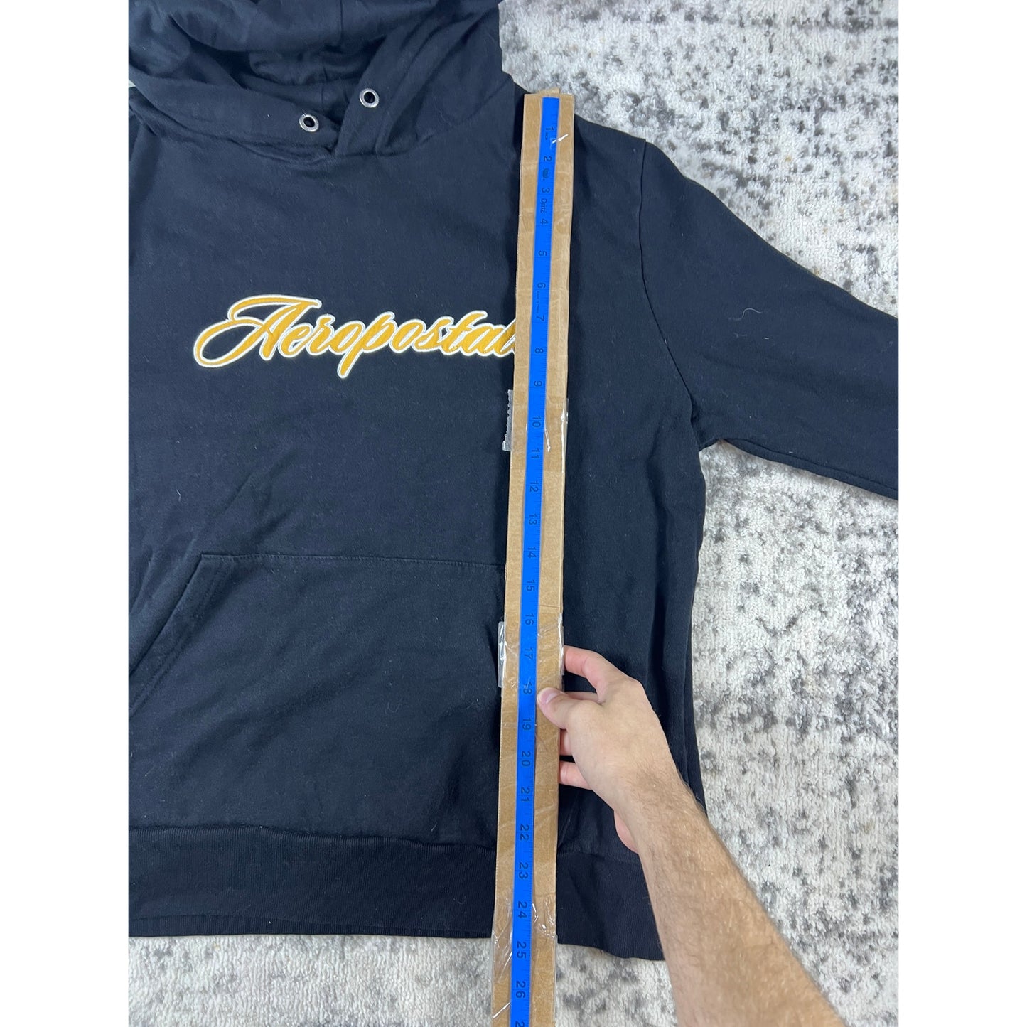 Y2k Aeropostale Spellout Hoodie - L