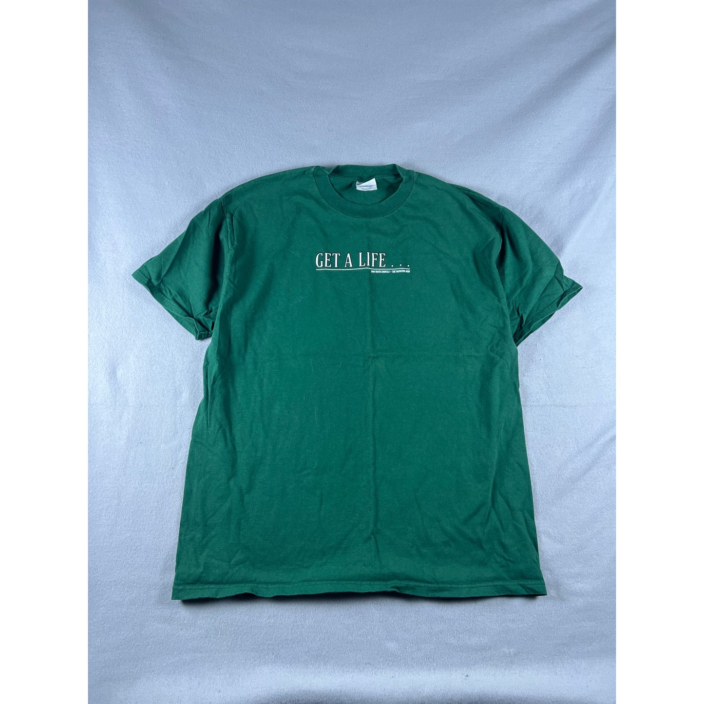 Vintage Get a Life Follow Jesus Tee - XL