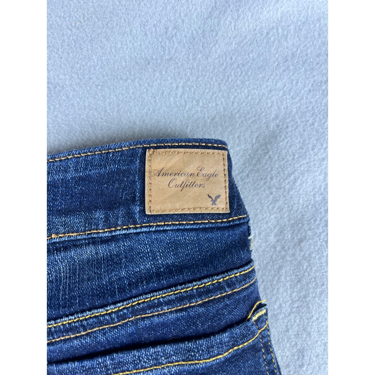 Y2K American Eagle Low Rise Denim Shorts - 2