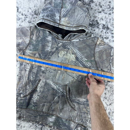Vintage Ranger Camo Hunting Hoodie - YXL