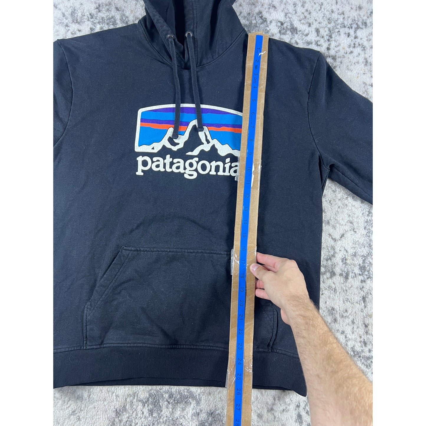 2000's Black Patagonia Uprisal Hoody - L
