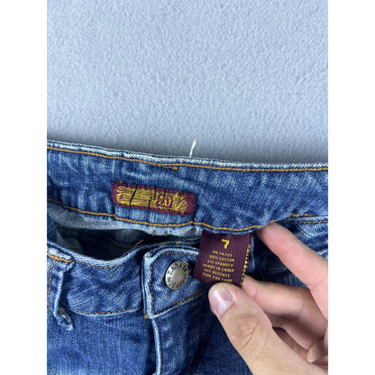Zana Di Flared Low Rise Jeans - 7