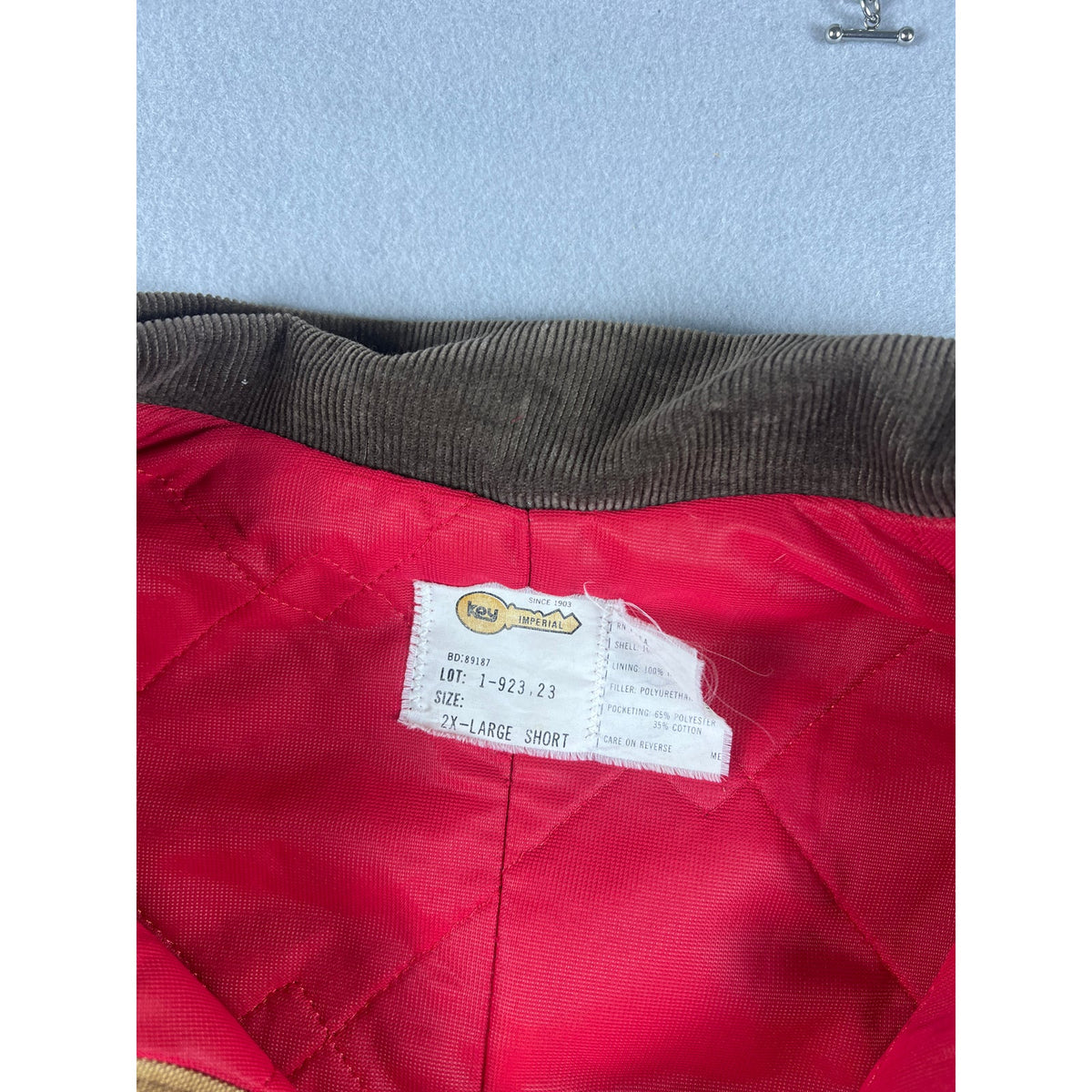 Vintage Key Imperial Canvas Work Jacket - XXL