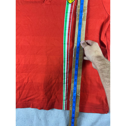Puma Scuderia Ferrari Italian Flag Polo Shirt - XL