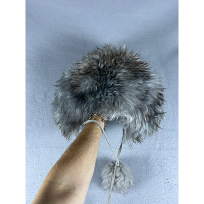 Vintage Tuscany Lambskin Fur Trapper Hat - OS