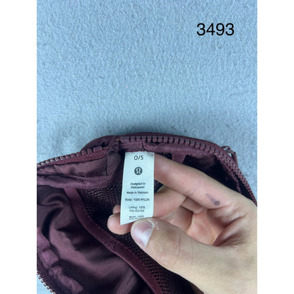 Lululemon Everywhere Belt Bag Red Merlot