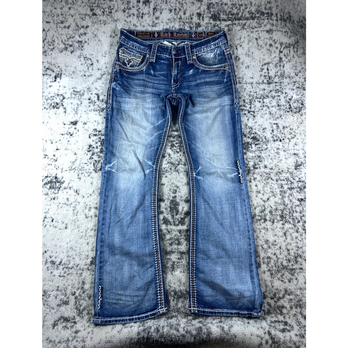 Rock Revival Wales Slim Boot Jeans - 33