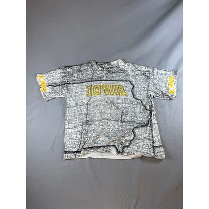 Vintage Iowa State All Over Print T-Shirt - XL
