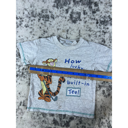 Vintage Disney Pooh Tigger Golf Shirt Toddler 12M–18M