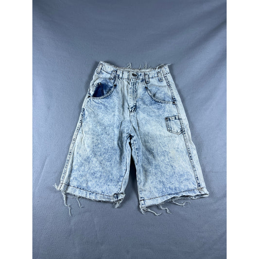 Vintage Levi's Acid Wash Denim Shorts Womens - XS