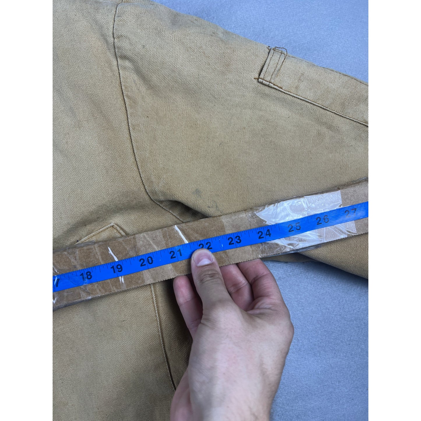 Vintage Berco Duck Canvas Work Jacket - L Tan