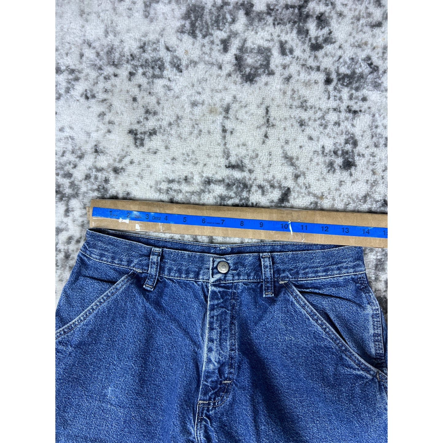 VTG Wrangler Blue Denim Shorts - 28
