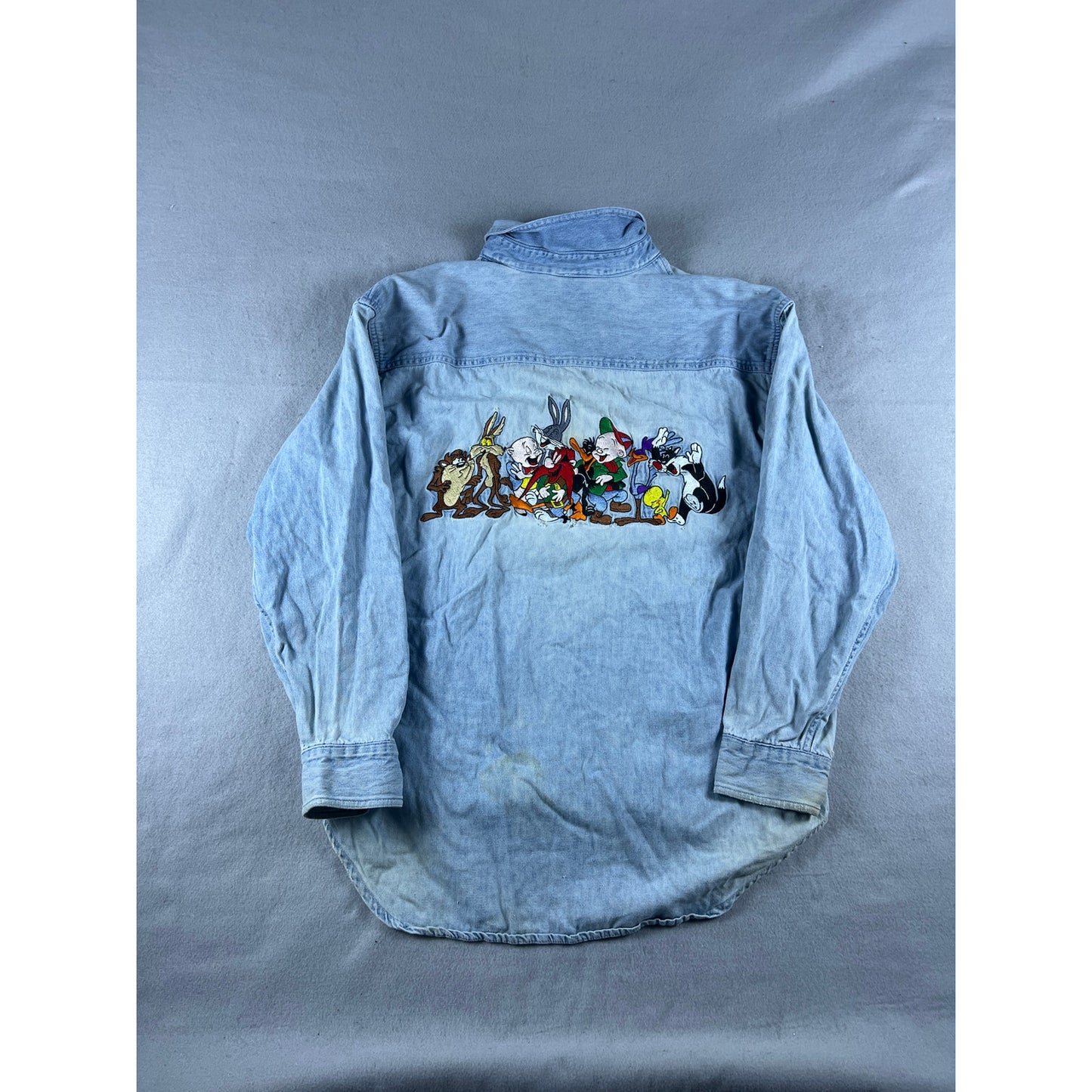 Vintage Acme Looney Tunes Denim Shirt - L