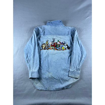 Vintage Acme Looney Tunes Denim Shirt - L