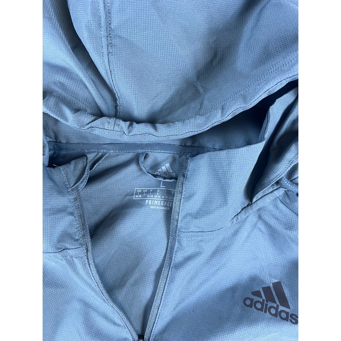 adidas Crop Windbreaker Jacket Womens - L