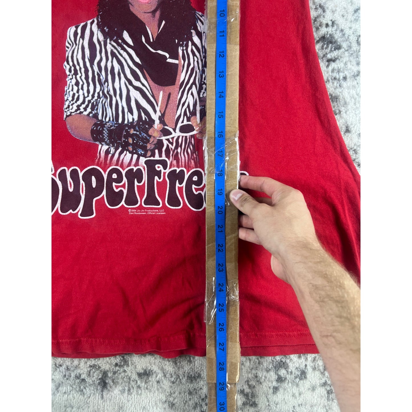 2004 Rick James Super Freak Rootswear T-Shirt - L