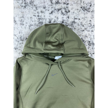 Green Nike Center Swoosh Hoodie - L