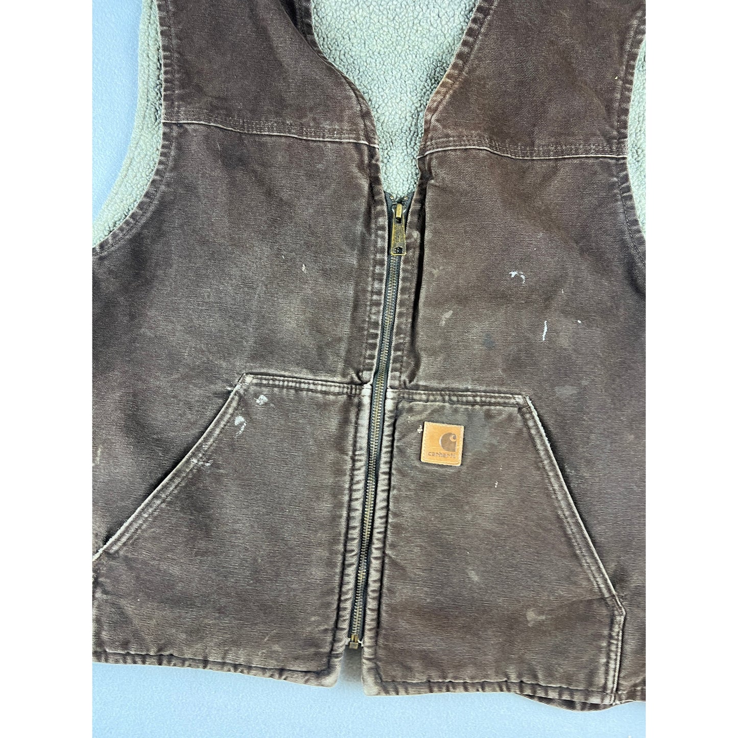 Carhartt V33 DKB Sherpa Lined Work Vest - XL