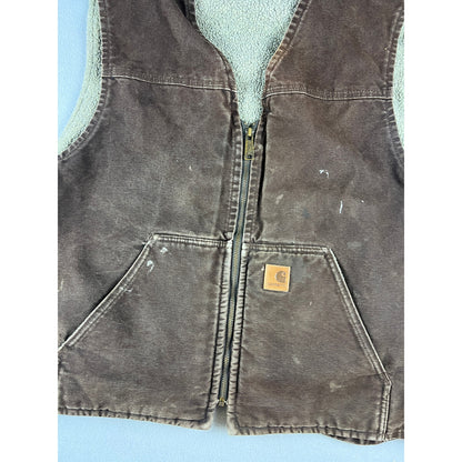 Carhartt V33 DKB Sherpa Lined Work Vest - XL