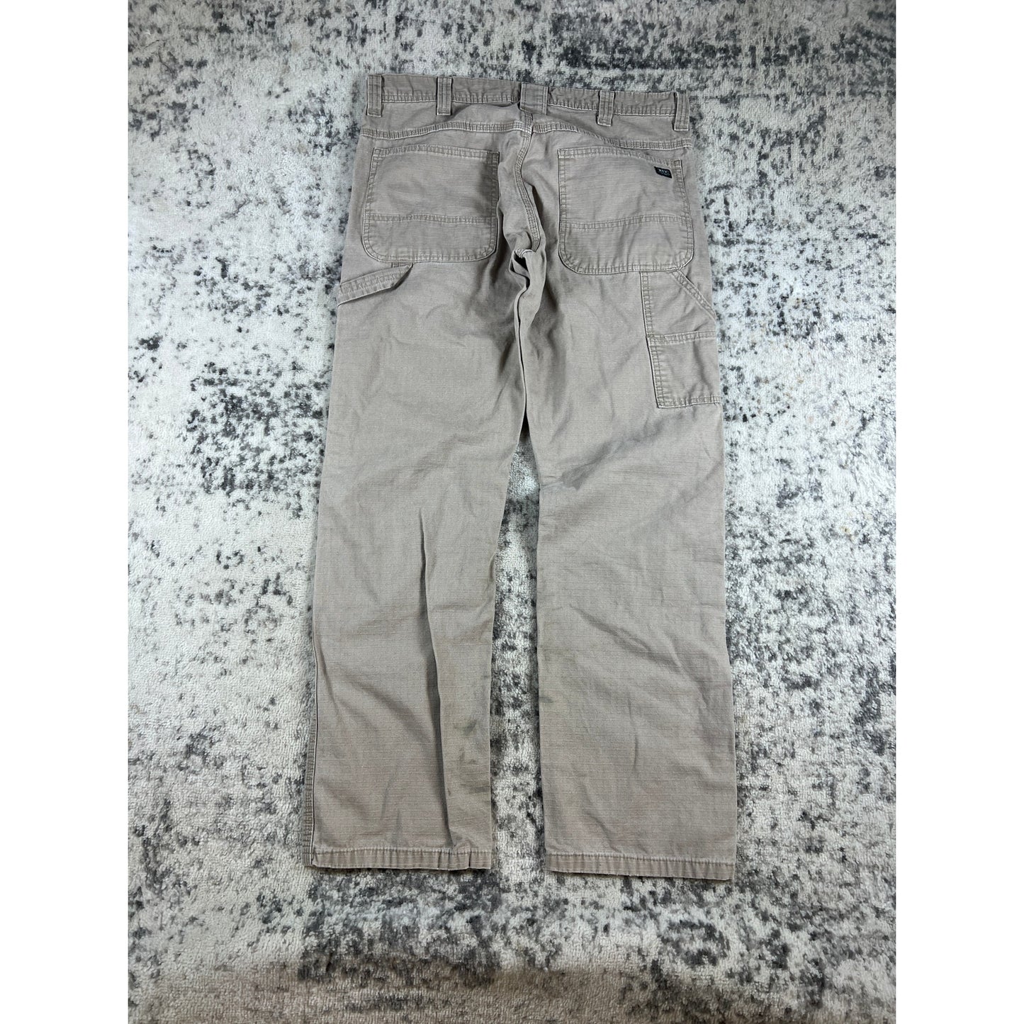 Vintage Key Double Knee Tan Carpenter Pants - 34