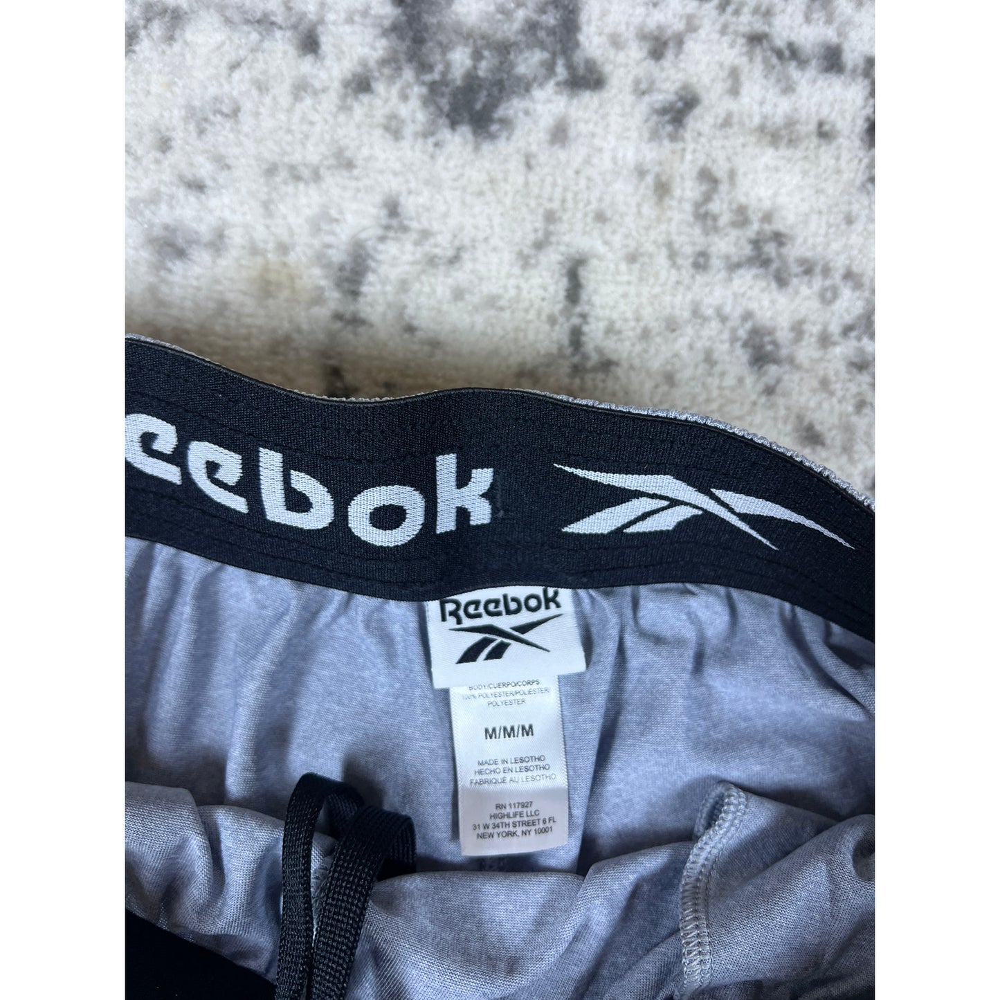 Reebok Gray Athletic Shorts - M