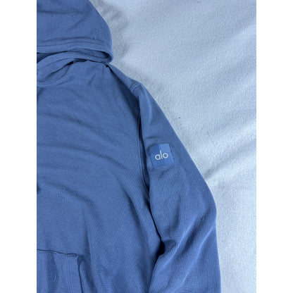 Alo Yoga Waffle Knit Hoodie - L