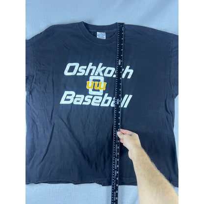 Vintage UW Oshkosh Louisville Slugger T-Shirt - XXL