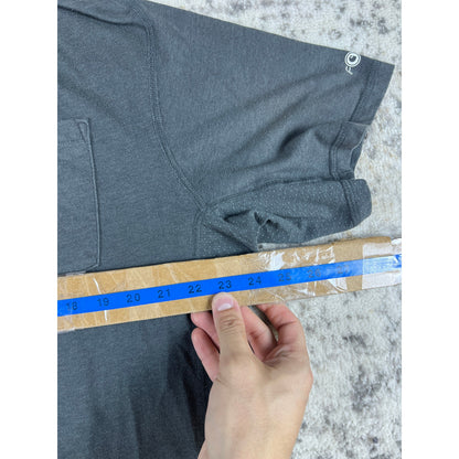 Gray Carhartt Pocket Logo T-shirt - L