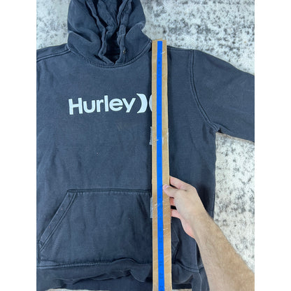 Hurley Spellout Hoodie Mens - L