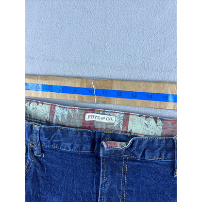 Frye and Co Distressed Denim Jeans - 44x30