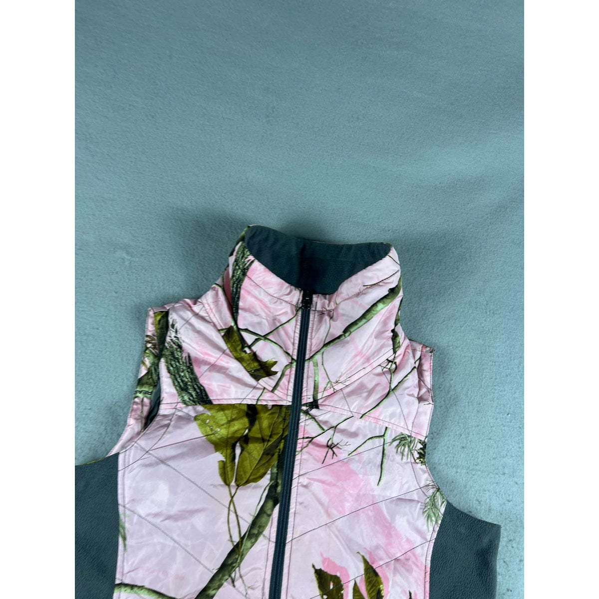 Northcrest Pink Camo Quilted Vest Womens - M