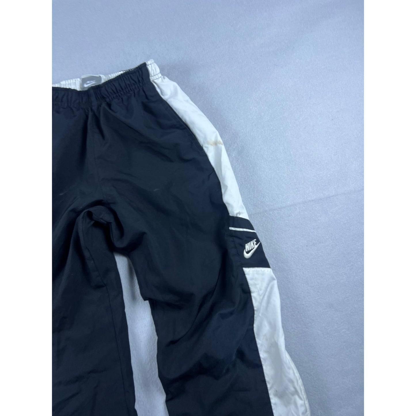 Black Nike Track Pants Spellout Youth Sz 8