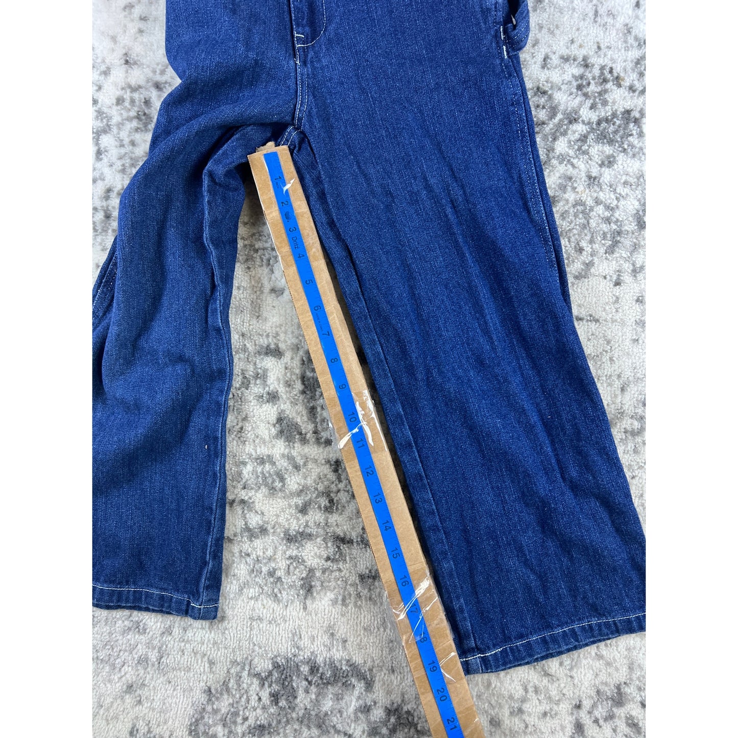 Vintage Key Denim Overalls - Y8