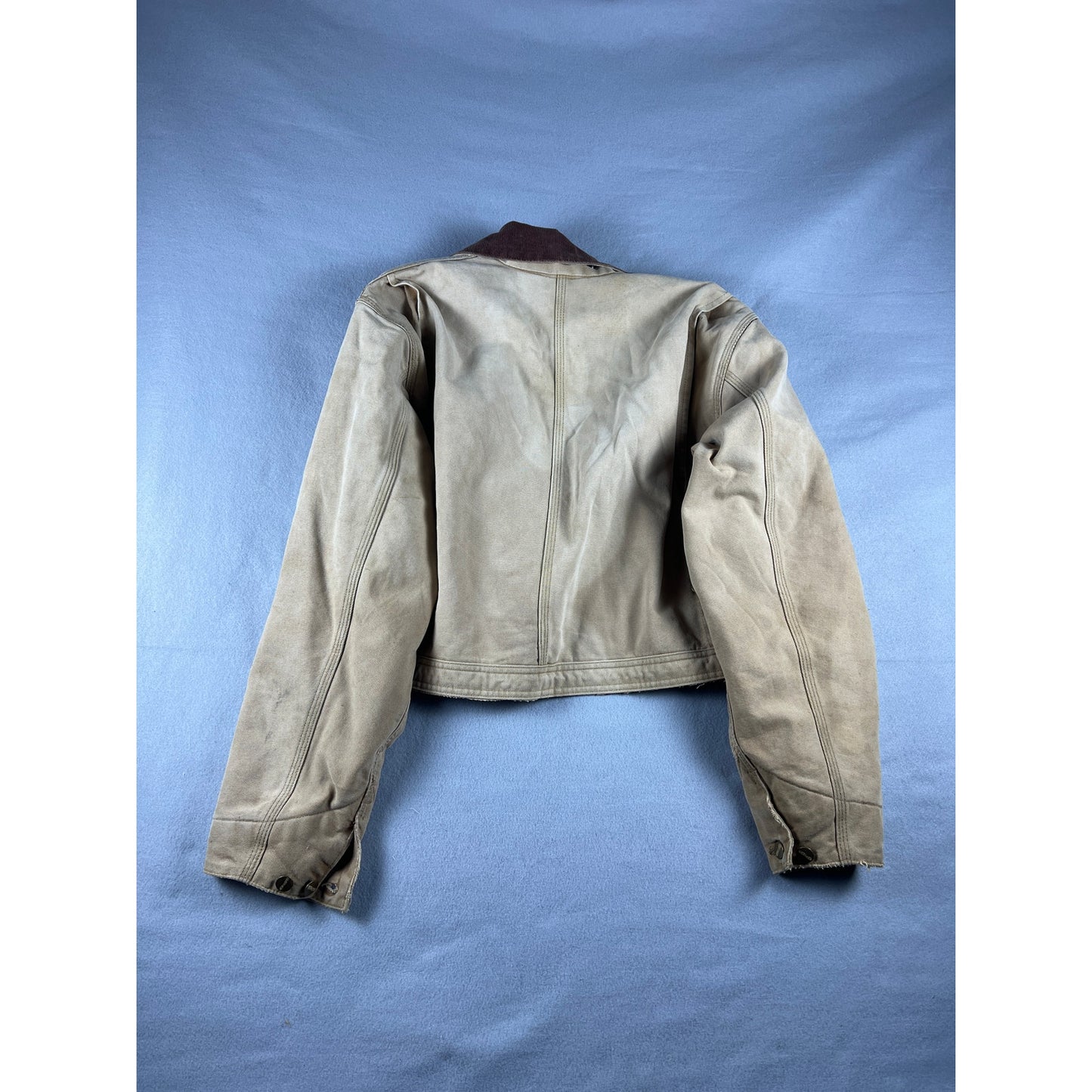 Vintage Carmel Tan Cropped Carhartt Jacket - XL