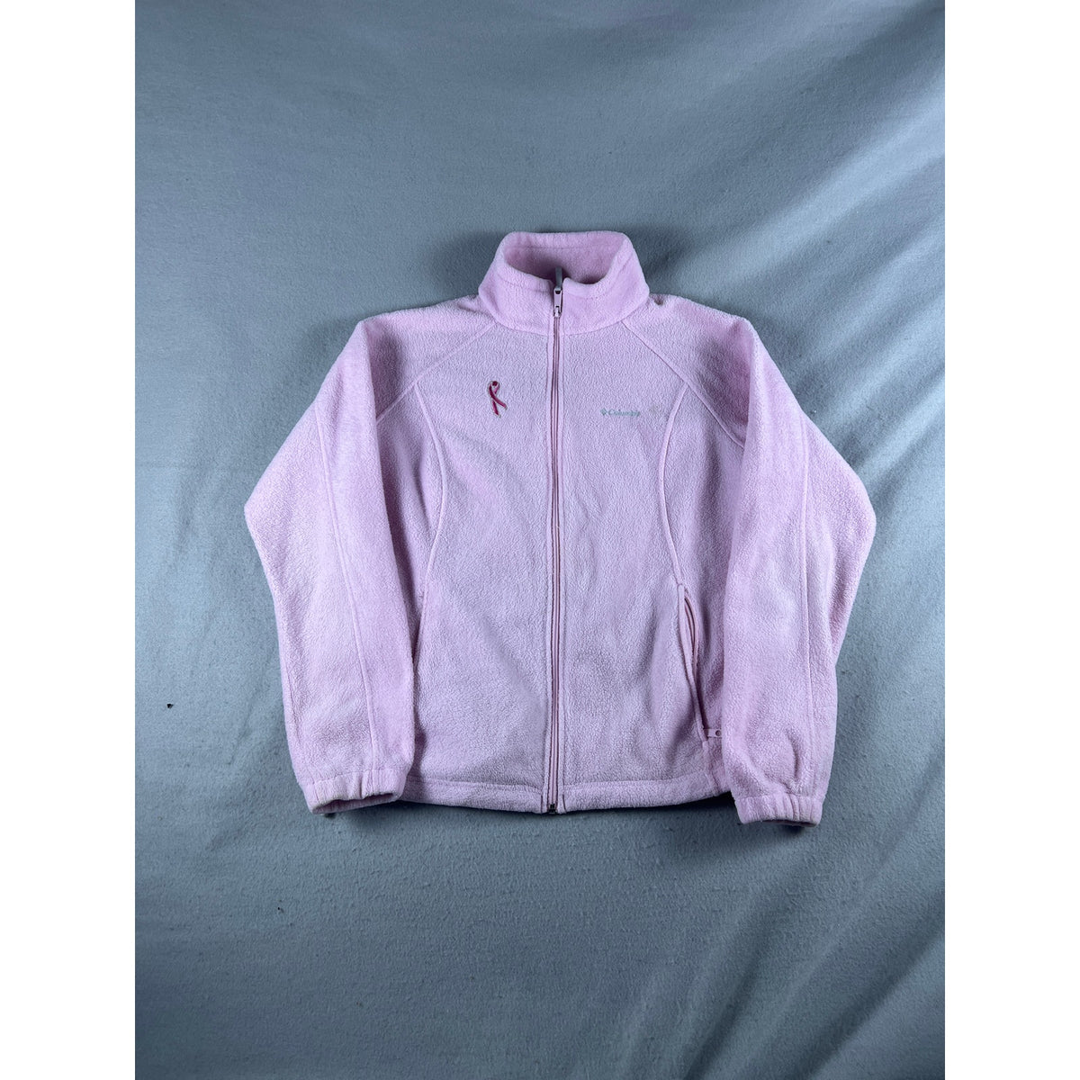 Columbia Breast Cancer Awareness Fleece Jacket Womens - XL