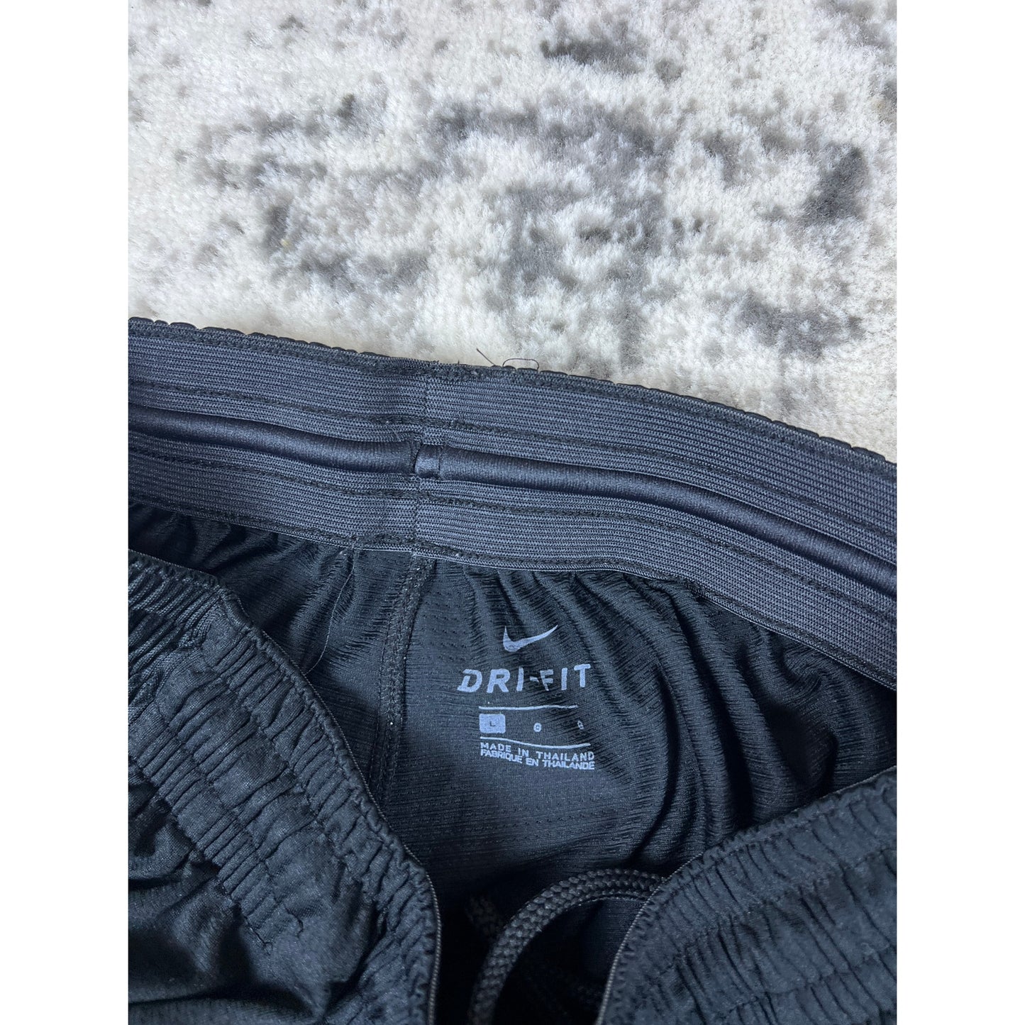 Y2k Nike Black Mesh Basketball Shorts - L