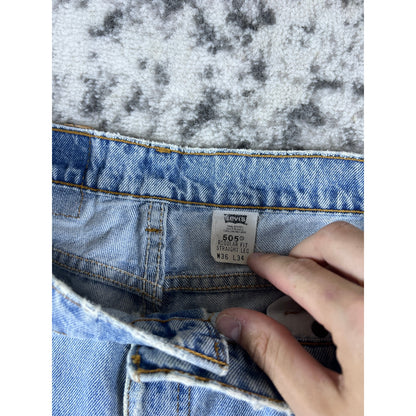 Vintage Denim Blue Levi Orange Tabs - 32