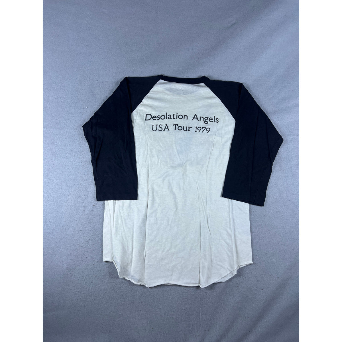 Vintage 1979 Bad Company Desolation Angels USA Tour Baseball Raglan Shirt -  XL