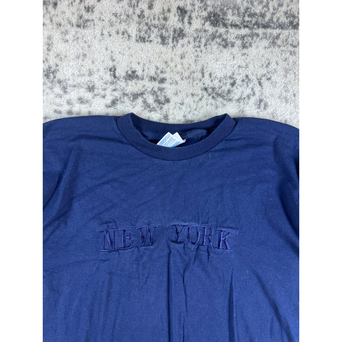 VTG New York Spellout Script Shirt - XL