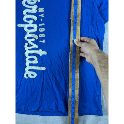 Aeropostale Spellout Applique T-Shirt - M
