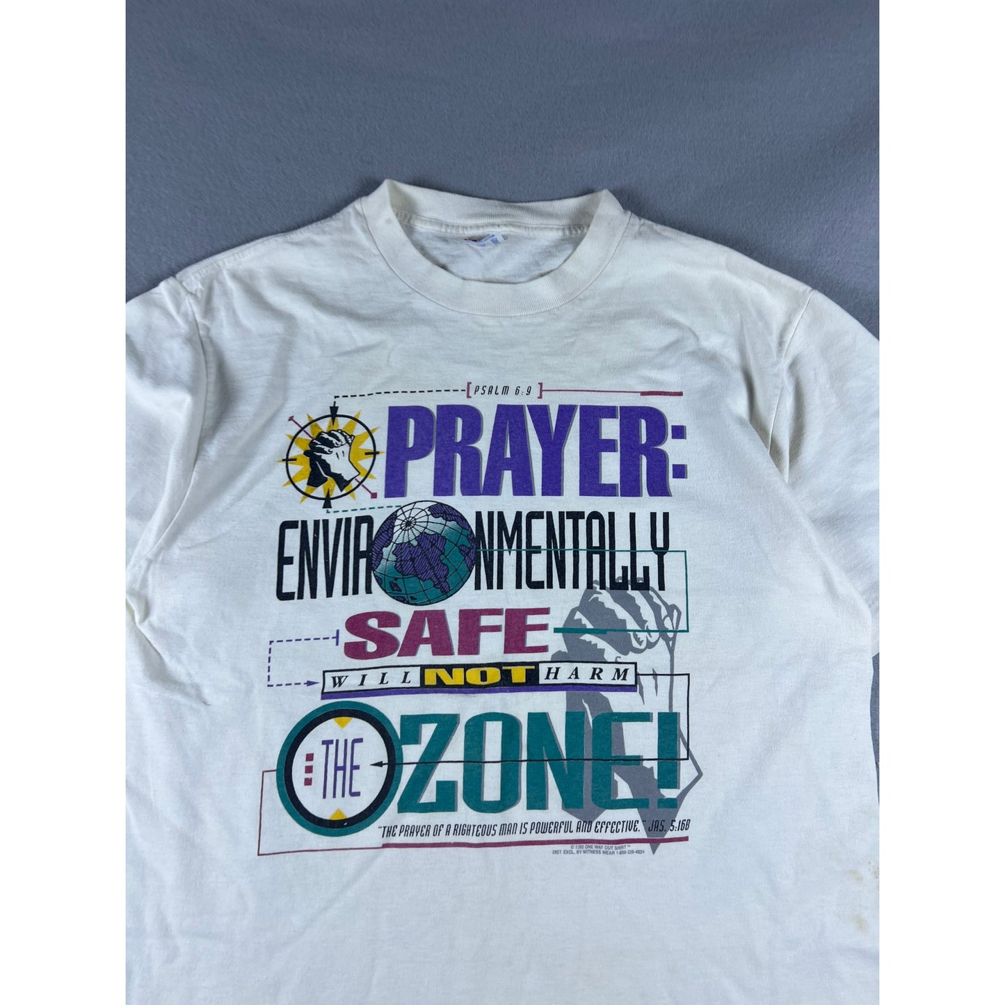 Vintage 90s Christian T-Shirt - L