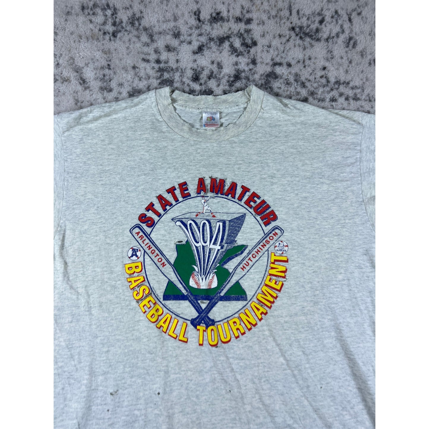 Vintage 1994 Baseball Graphic T-shirt - XL